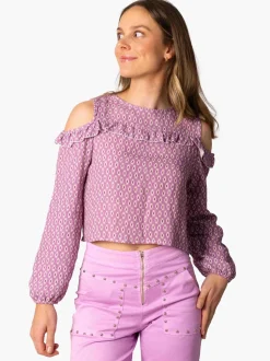 Blusa Aberturas Maya Lila