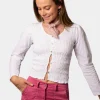 Blusa Botones Diplo Blanco