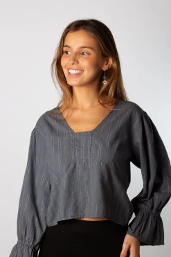Blusa Canesu Diplo Azul