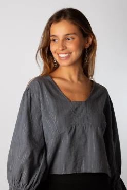 Blusa Canesu Diplo Azul