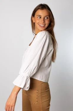 Blusa Canesu Diplo Blanco