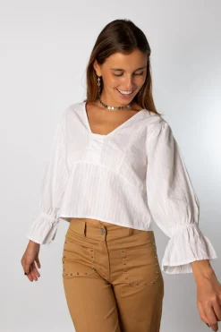 Blusa Canesu Diplo Blanco