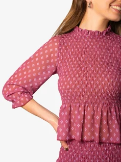 Blusa Nido Abeja Daisy Blush