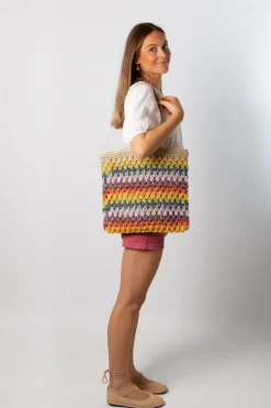 Bolso Crochet Multicolor