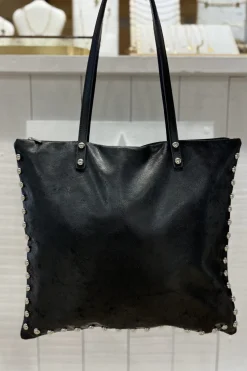 Bolso Maxi Tachuelas Negro