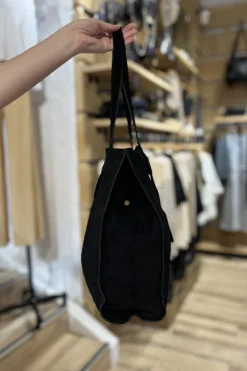 Bolso Shopper Ante Negro
