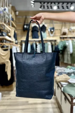 Bolso Shopper Piel Negro