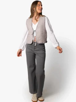 Chaleco Acolchado Delight Gris
