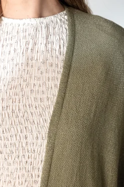 Cárdigan Lurex Verde