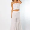 Falda Ibiza Brillo Blanco
