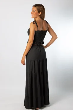 Falda Ibiza Brillo Gris