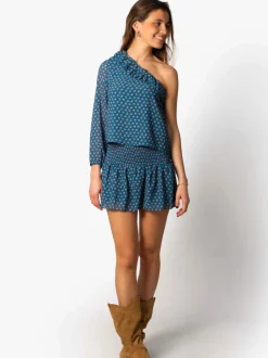Falda Pantalón Blossom Petróleo