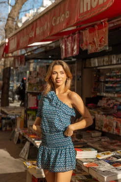 Falda Pantalón Fortune Azul