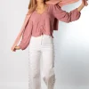 Pantalón Stars Cremallera Blanco