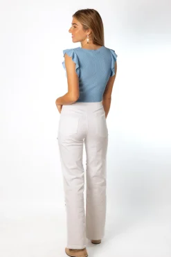 Pantalón Tachuelas Starlight Blanco