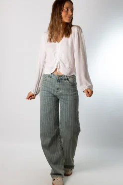 Pantalón Vaquero Raya Diplo Azul