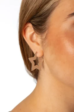 Pendiente Star Plateado