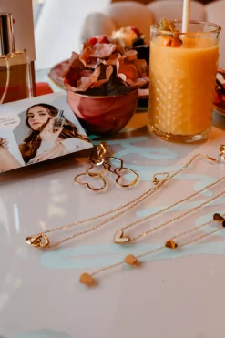 Pendientes Best Love Ever Dorado