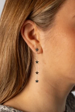 Pendientes Starlight Plateado