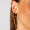 Pendientes Wonder Dorado