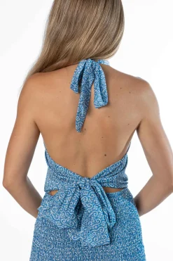 Vestido Creta Azul