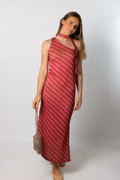 Vestido Joy Lúrex Rosa